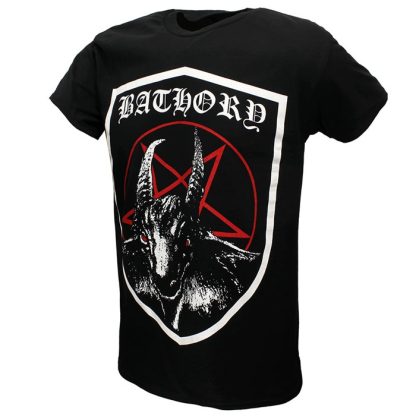 Band Merchandise Bathory Shield T-Shirt