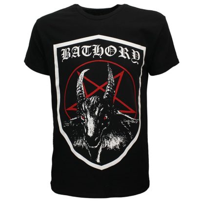 Band Merchandise Bathory Shield T-Shirt - Image 2