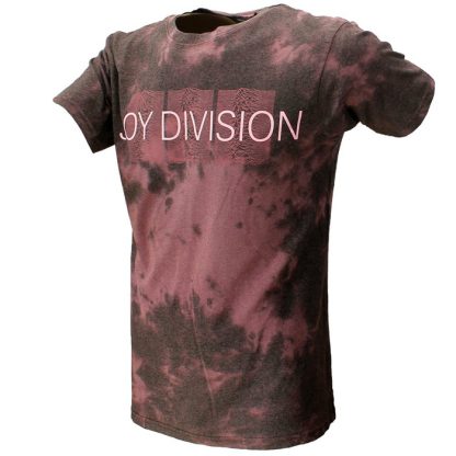Band Merchandise Joy Division Pulse Dip Dye T-Shirt - Image 2
