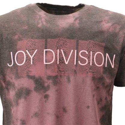 Band Merchandise Joy Division Pulse Dip Dye T-Shirt - Image 4
