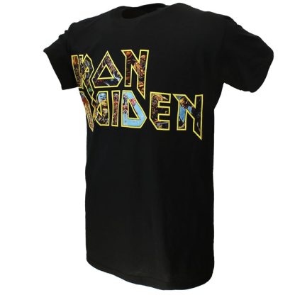 Band Merchandise Iron Maiden Eddie Logo T-Shirt - Image 2