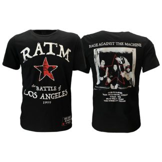 Band Merchandise Rage Against The Machine Battle Star T-Shirt
