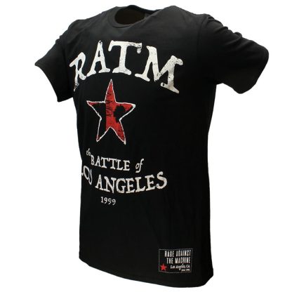 Band Merchandise Rage Against The Machine Battle Star T-Shirt - Image 2