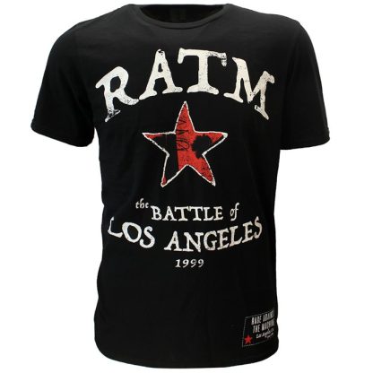 Band Merchandise Rage Against The Machine Battle Star T-Shirt - Image 3