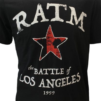 Band Merchandise Rage Against The Machine Battle Star T-Shirt - Image 4