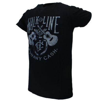 Band Merchandise Johnny Cash Walk The Line T-Shirt - Image 2