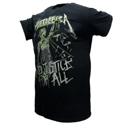 Band Merchandise Metallica Justice For All Vintage T-Shirt - Image 2