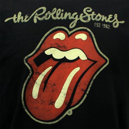 Band Merchandise The Rolling Stones Plastered Tongue T-Shirt - Image 3