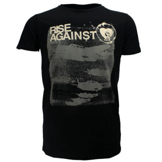 Band Merchandise Rise Against Formation Band T-Shirt Black