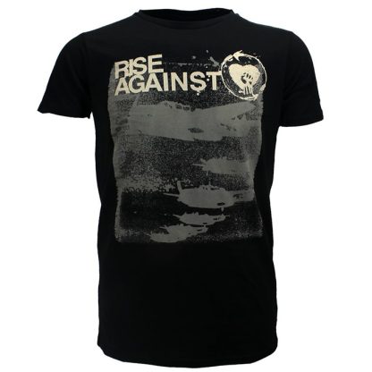 Band Merchandise Rise Against Formation Band T-Shirt Black