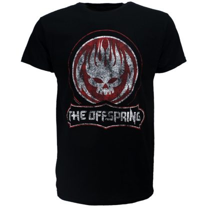 Band Merchandise The Offspring Distressed T-Shirt