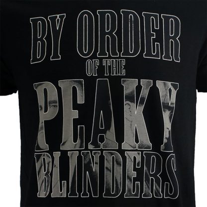Peaky Blinders By Order Of The Peaky Blinders T-Shirt Black - Image 3