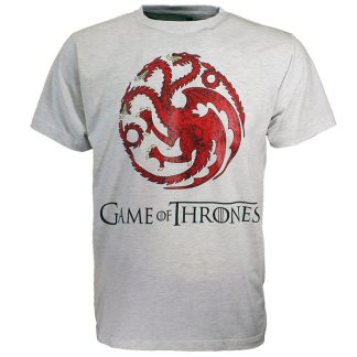 Game of Thrones Game of Thrones Dragon T-Shirt Light and Dark Coloured