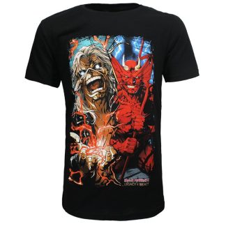 Band Merchandise Iron Maiden Duality Big Print T-Shirt