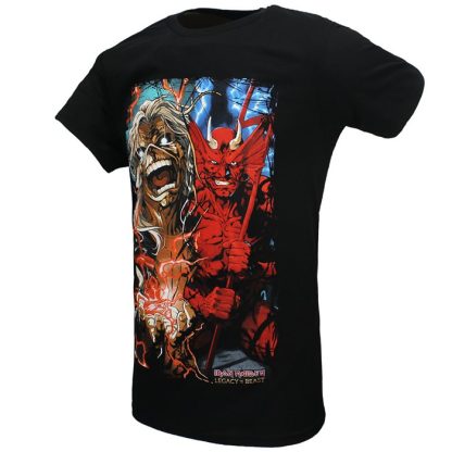 Band Merchandise Iron Maiden Duality Big Print T-Shirt - Image 2