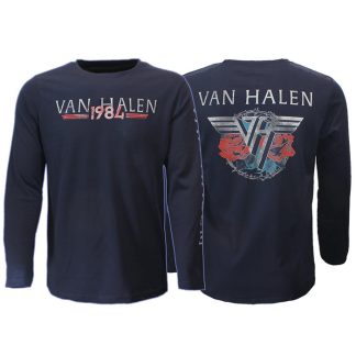 Band Merchandise Van Halen Tour 1984 Longsleeve T-Shirt