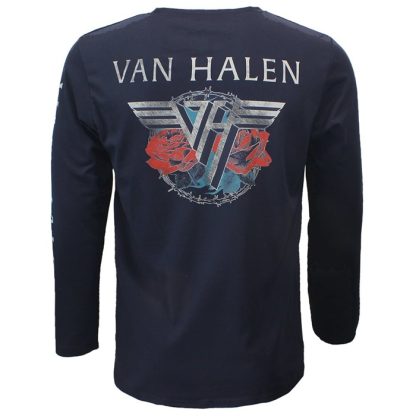 Band Merchandise Van Halen Tour 1984 Longsleeve T-Shirt - Image 4