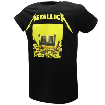 Band Merchandise Metallica 72 Seasons Burnt Crib T-Shirt - Image 2