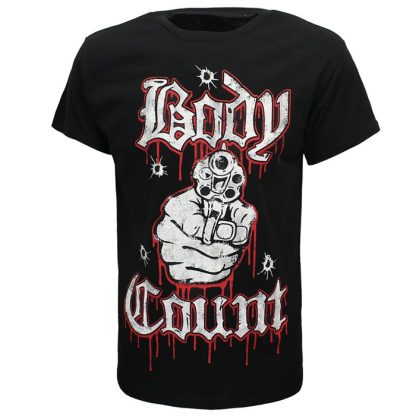 Band Merchandise Body Count Talk Shit Get Shot T-Shirt