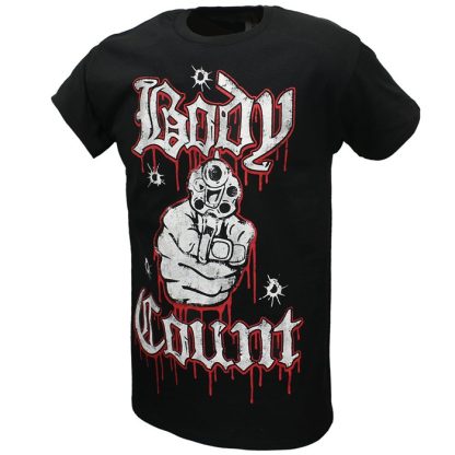 Band Merchandise Body Count Talk Shit Get Shot T-Shirt - Image 2