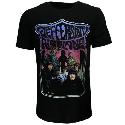 Band Merchandise Jefferson Airplane Band Photo T-Shirt