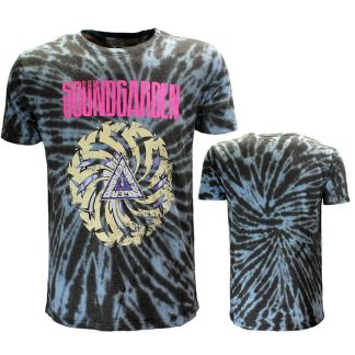 Band Merchandise Soundgarden Badmotorfinger Dip Dye T-Shirt