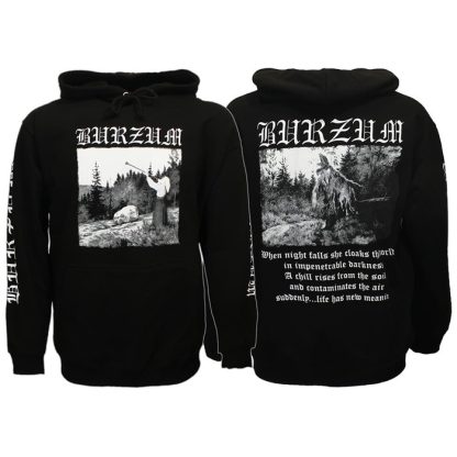 Band Merchandise Burzum Filosofem II Hoodie Sweater