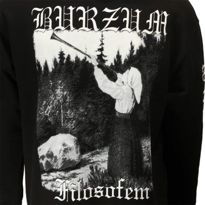 Band Merchandise Burzum Filosofem Hoodie Sweater Pullover - Image 6