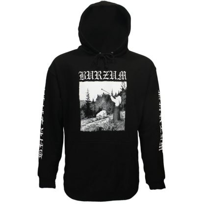 Band Merchandise Burzum Filosofem II Hoodie Sweater - Image 6