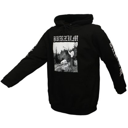 Band Merchandise Burzum Filosofem II Hoodie Sweater - Image 8