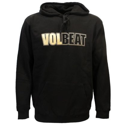 Band Merchandise Volbeat Bleeding Crown Skull Backprint Hoodie Pullover Sweater Black - Image 3