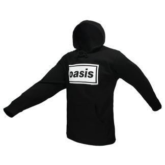 Band Merchandise Oasis Decca Logo Pullover Hoodie