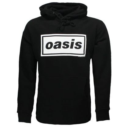 Band Merchandise Oasis Decca Logo Pullover Hoodie - Image 3