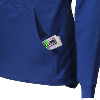 Band Merchandise Nirvana Angelic Band Hoodie Sweater Blue - Image 3