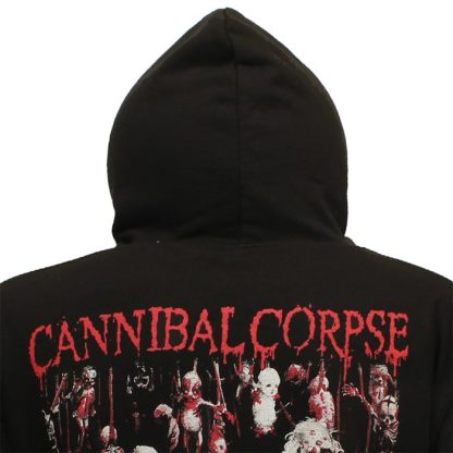 Band Merchandise Cannibal Corpse Butchered at Birth Hoodie Sweater - Image 3