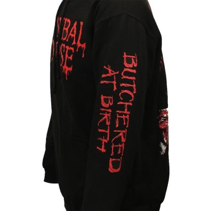 Band Merchandise Cannibal Corpse Butchered at Birth Hoodie Sweater - Image 8