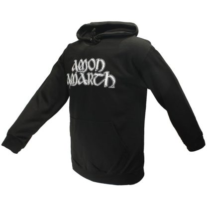 Band Merchandise Amon Amarth Gray Skull Hoodie Sweater - Image 6