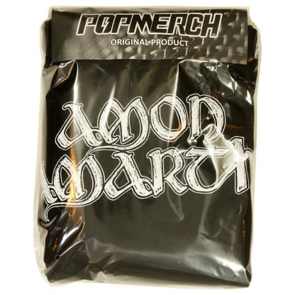 Band Merchandise Amon Amarth Gray Skull Hoodie Sweater - Image 9
