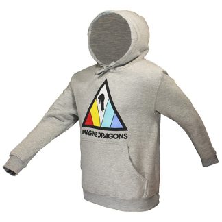 Band Merchandise Imagine Dragons Triangle Band Logo Pullover Hoodie