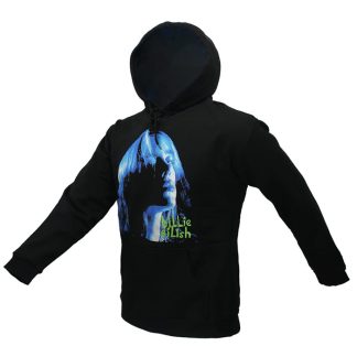 Band Merchandise Billie Eilish Neon Shadow Blue Pullover Sweater
