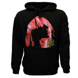 Band Merchandise Billie Eilish Neon Shadow Pink Pullover Sweater