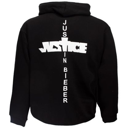 Band Merchandise Justin Bieber Justice Biebs Hoodie Sweater - Image 4
