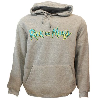 Rick and Morty Rick & Morty Acid Rick Hoodie Pullover Sweater Gray - Image 6