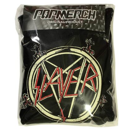 Band Merchandise Slayer Pentagram Hoodie Sweater - Image 5