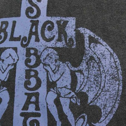 Band Merchandise Black Sabbath Angels Cross Pullover Hoodie - Image 3