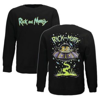 Rick and Morty Rick and Morty Spacecruiser Crewneck Sweater
