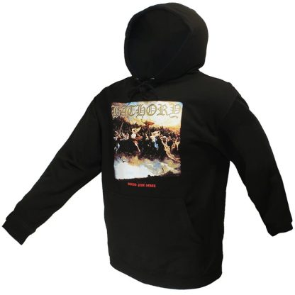 Band Merchandise Bathory Blood Fire Death Hoodie Sweater - Image 3
