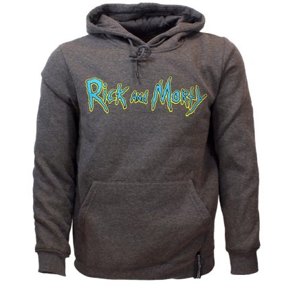 Rick and Morty Rick & Morty Acid Rick Hoodie Pullover Sweater Anthracite - Image 2