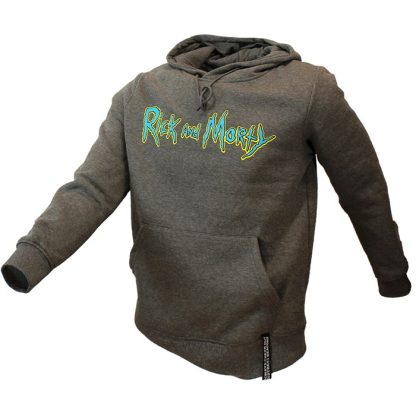 Rick and Morty Rick & Morty Acid Rick Hoodie Pullover Sweater Anthracite - Image 4