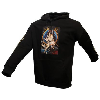 Star Wars Star Wars Vintage Poster Hoodie Pullover Sweater Black - Image 2